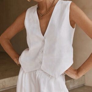 DISSH Banks Linen Vest